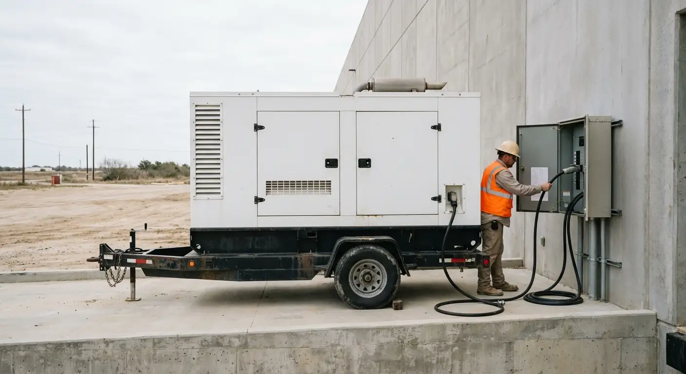 Industrial Generator Rental in Stonecrest Inland Port