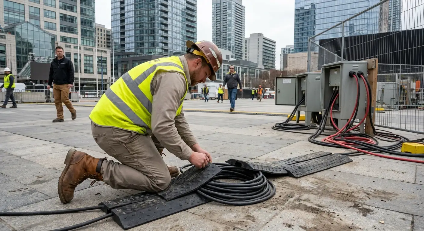 Event Power Rental Logistics in Downtown Stonecrest