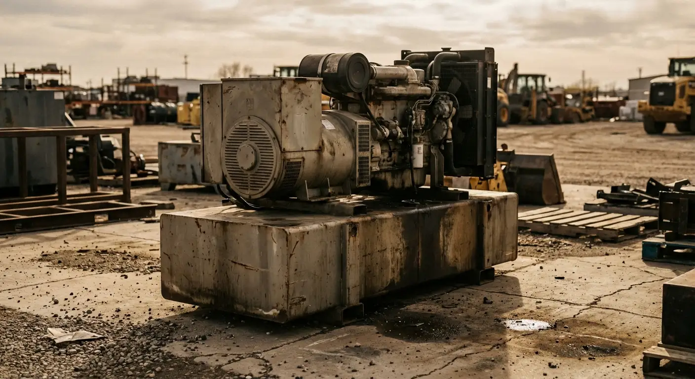 Commercial generator double wall fuel tank containment system in Stonecrest, GA
