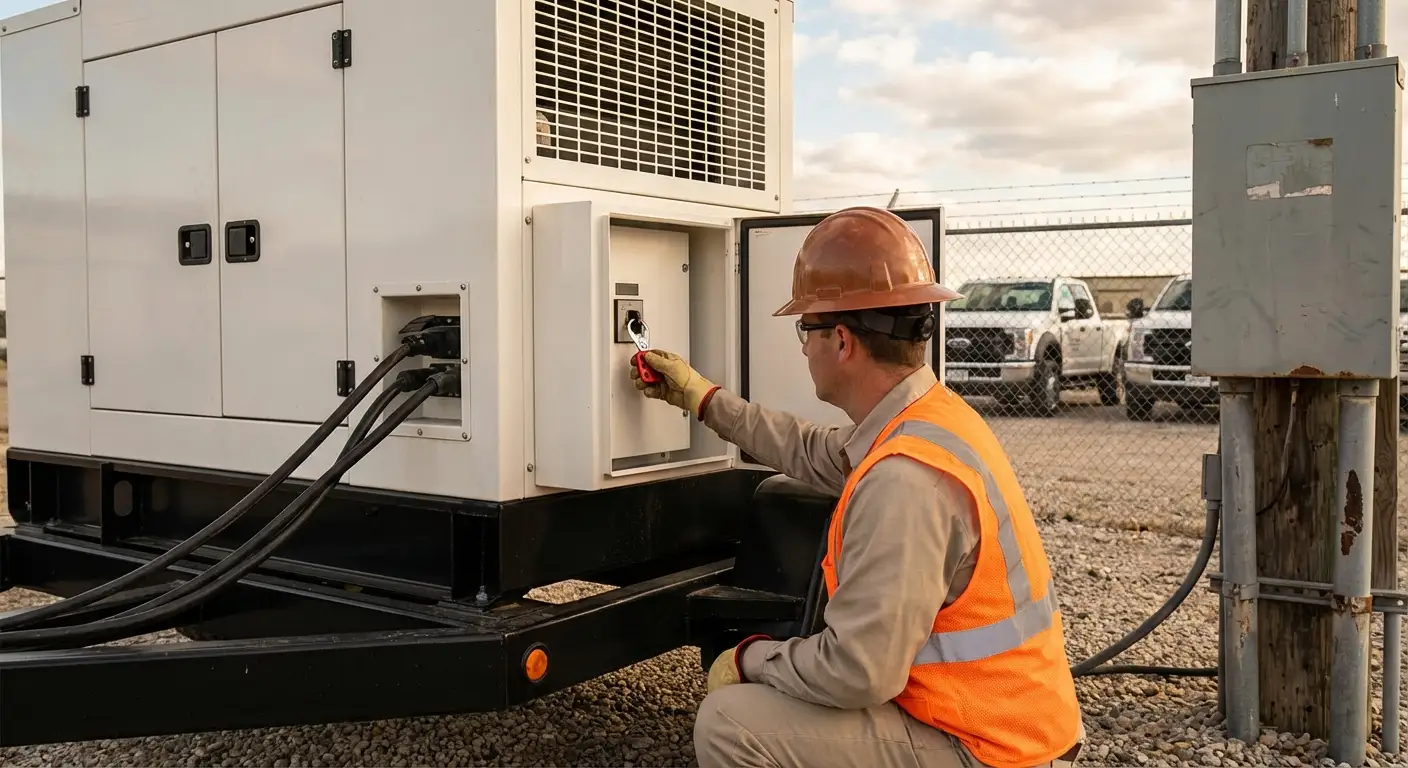 Commercial generator rental safety manual and equipment in Stonecrest, GA