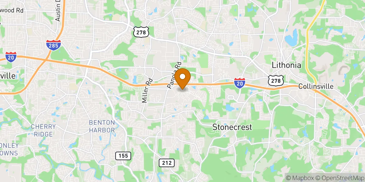  neighborhood map in Stonecrest, GA