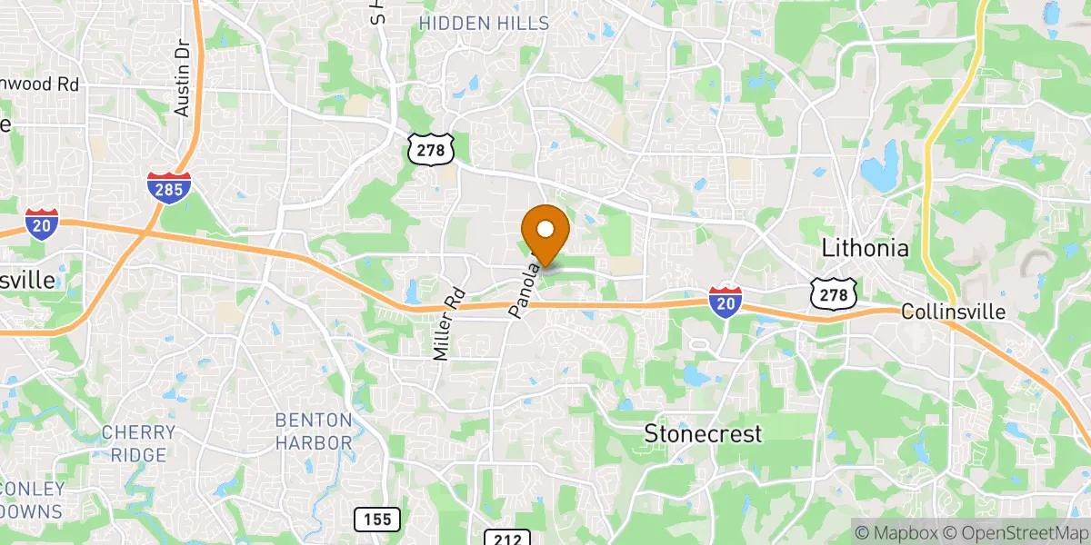  neighborhood map in Stonecrest, GA