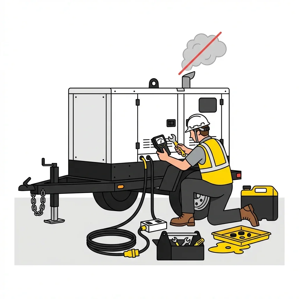 Visual guide to EPA Tier 4 generator compliance requirements in Stonecrest, GA